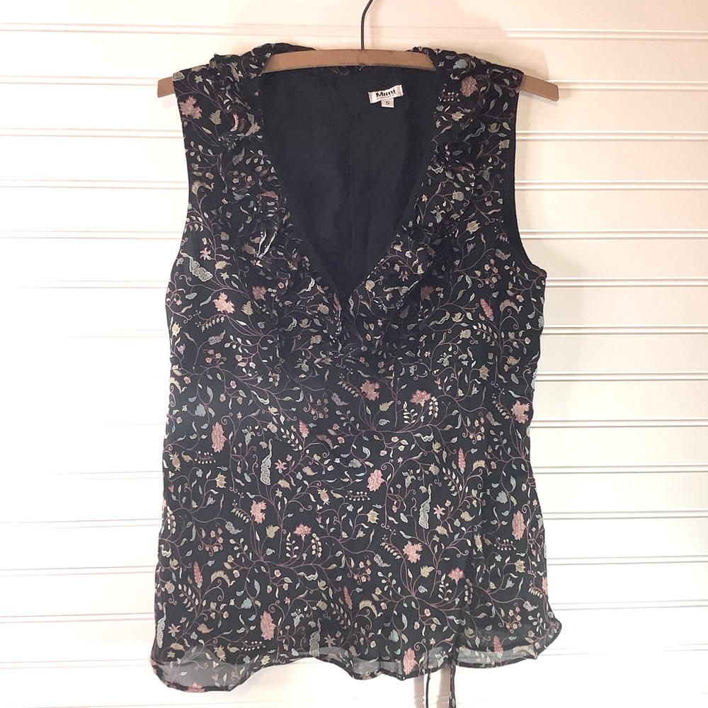 Mimi Maternity Sleeveless Blouse Size Small